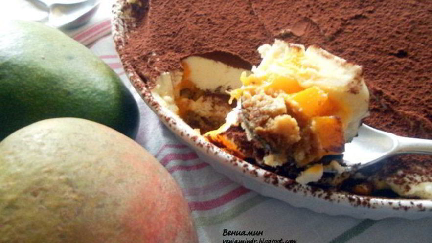 Рецепт мангового тирамису