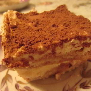 Рецепт Тирамису без яиц с кофейным ликером