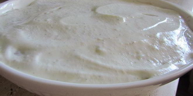 Рецепт творожно-мятного десерт