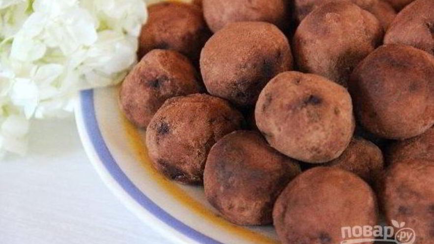 Рецепт трюфелей из малютки