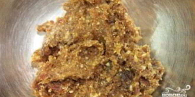 Рецепт вегетарианских сладостей