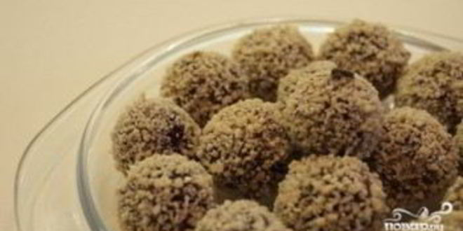 Рецепт вегетарианских сладостей