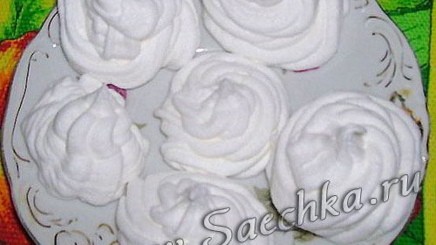 Рецепт домашнего зефира