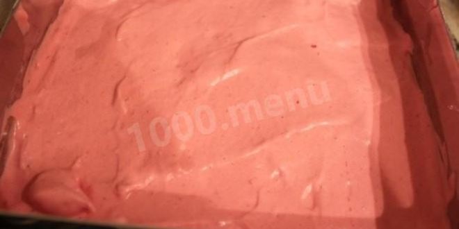 Рецепт малинового зефира из малины