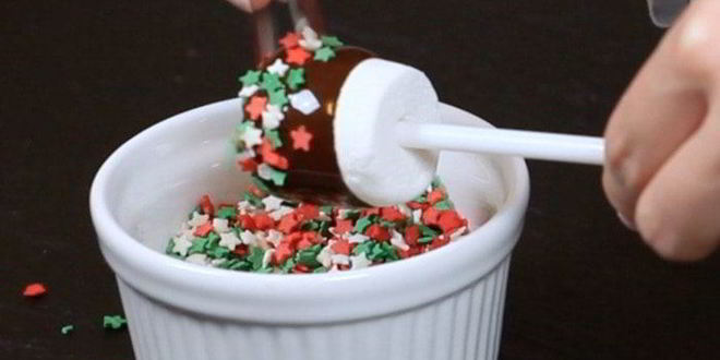 Рецепт новогоднего зефира