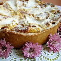 Рецепт Праздничной творожно-лимонная кростата с зефиром