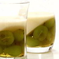 Рецепт Желе виноградно-йогуртовое