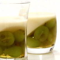 Рецепт Желе виноградно-йогуртовое