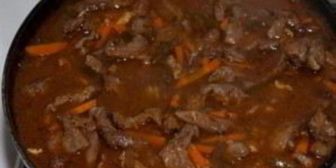 Рецепт азу из говядины с картофелем