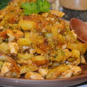 Рецепт Азу из индейки