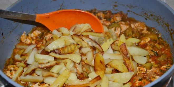 Рецепт азу из индейки