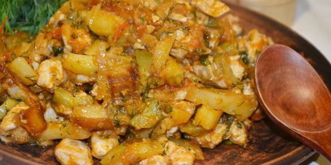 Рецепт азу из индейки