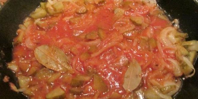 Рецепт азу из кальмаров