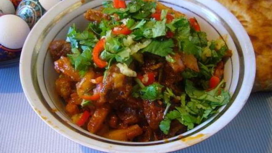 Рецепт азу из конины по-татарски