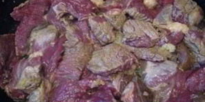 Рецепт азу из конины по-татарски