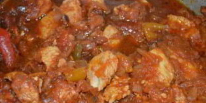 Рецепт азу из мяса индейки