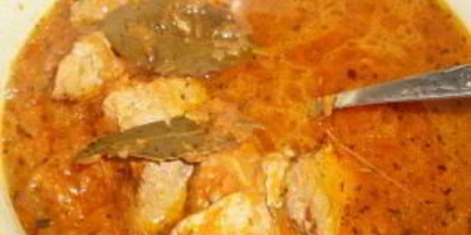 Рецепт азу из свинины с подливкой