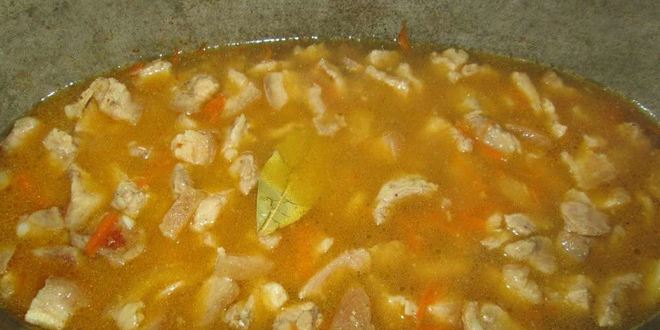 Рецепт азу из свинины с солеными огурцами