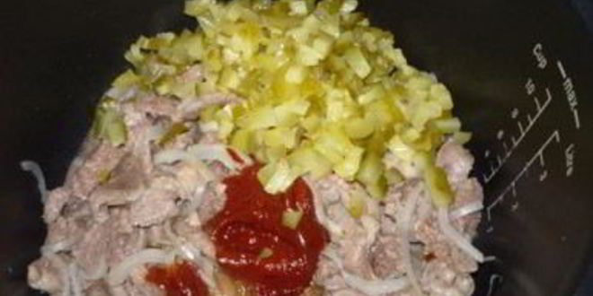 Рецепт азу из свинины в мультиварке