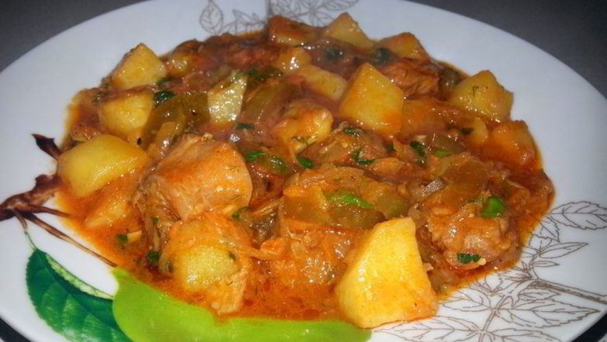 Рецепт азу из телятины