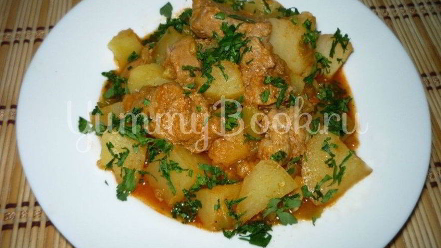 Рецепт азу по-домашнему из мультиварки