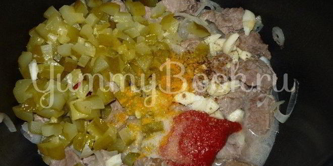 Рецепт азу по-домашнему из мультиварки