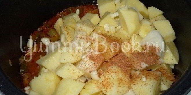 Рецепт азу по-домашнему из мультиварки