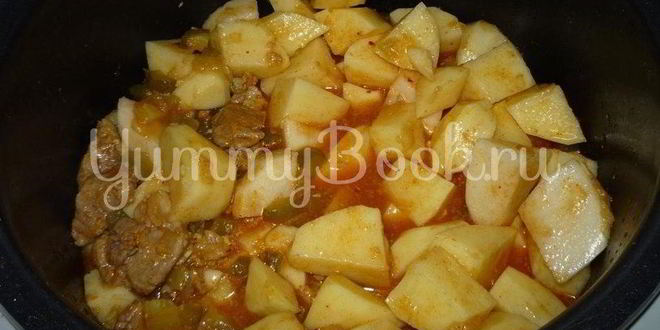 Рецепт азу по-домашнему из мультиварки