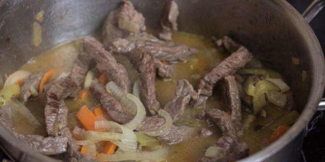 Рецепт азу по-татарски из говядины