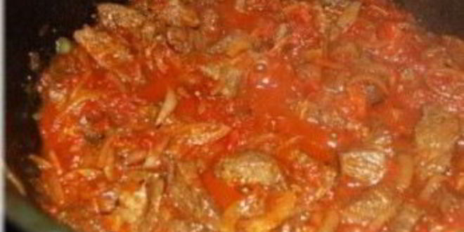 Рецепт азу по-татарски с говядиной