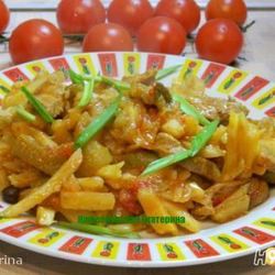 Рецепт Азу по-татарски с картофелем