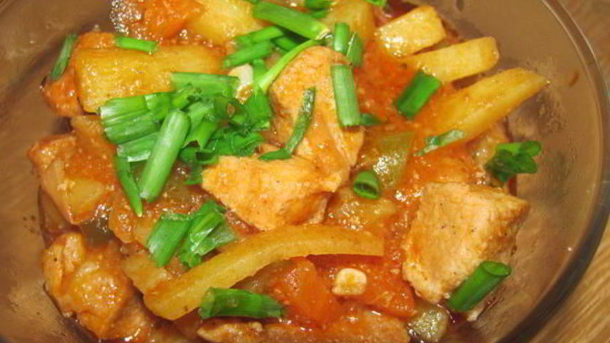 Рецепт азу по-татарски в мультиварке