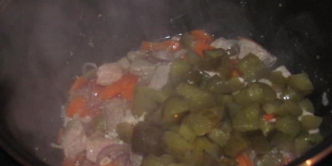 Рецепт азу по-татарски в мультиварке