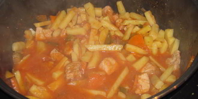 Рецепт азу по-татарски в мультиварке