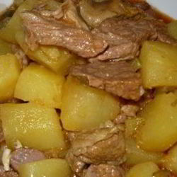 Рецепт Азу с картошкой в мультиварке