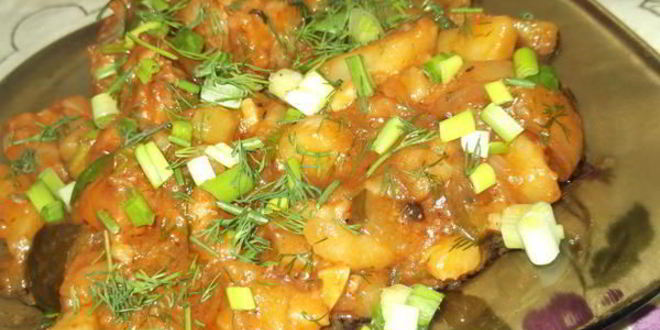 Рецепт азу со свининой