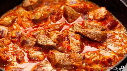 Рецепт Азу свиного в мультиварке