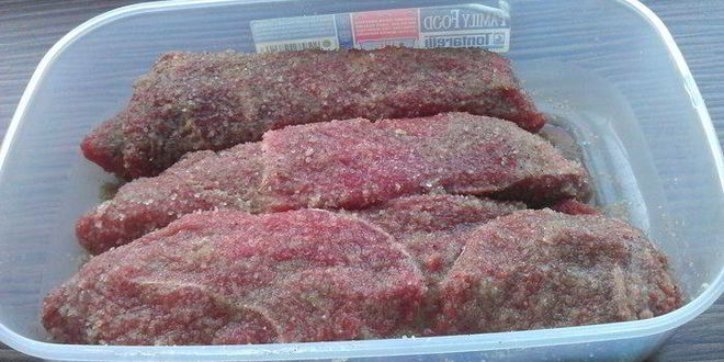 Рецепт вяленой бастурмы