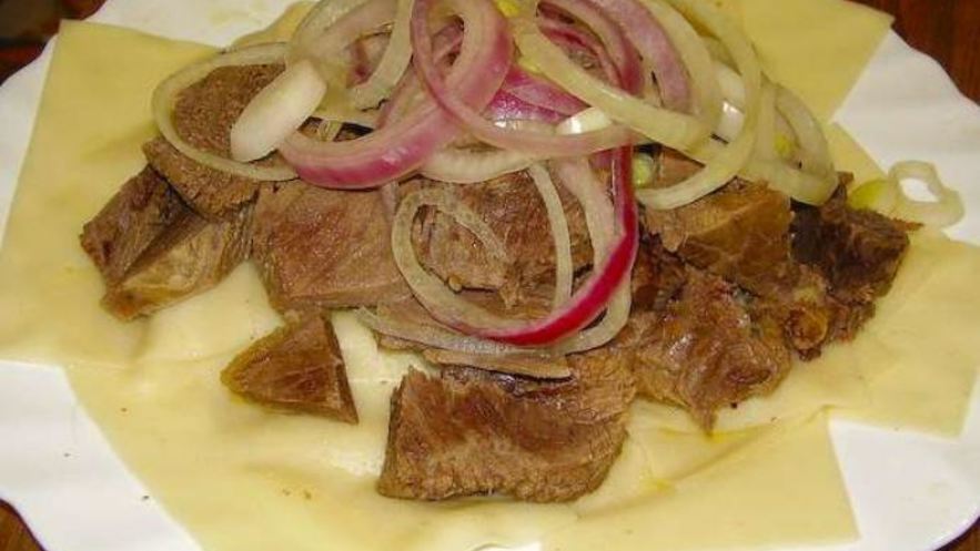Рецепт бешбармака из конины