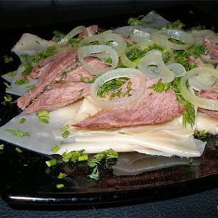 Рецепт Бешбармака из свинины