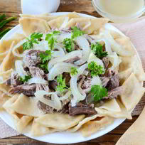 Рецепт Бешбармака классического