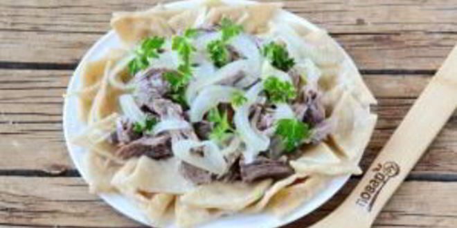 Рецепт бешбармака классического