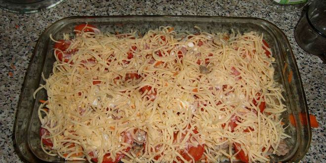 Рецепт бешбармака с фаршем