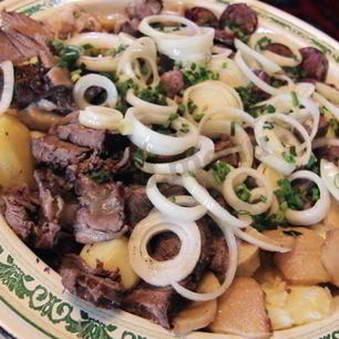 Рецепт Бешбармака с картошкой