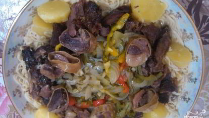 Рецепт Еврейского бешбармака