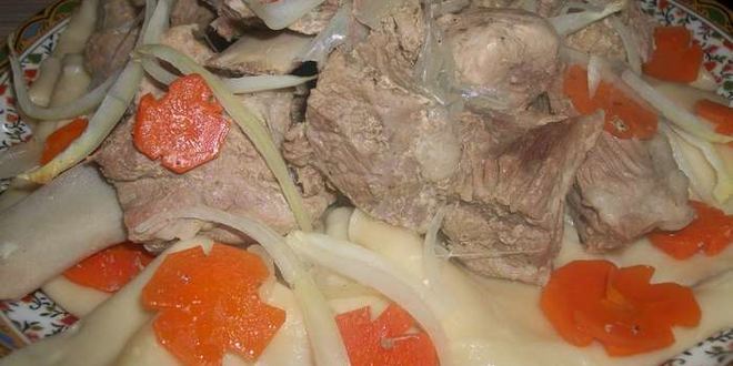 Рецепт казахского бешбармака