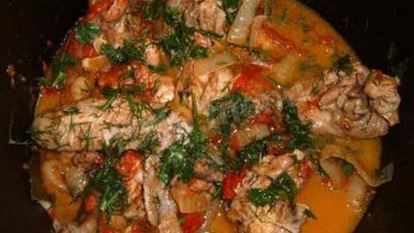 Рецепт Чахохбили из баранины