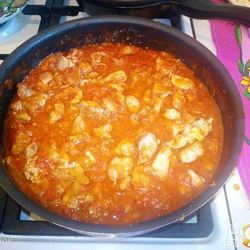 Рецепт Чахохбили из филе кролика, вариаия на тему