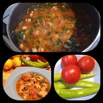 Рецепт Чахохбили из куриной грудинки