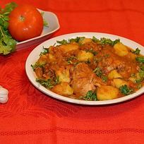 Рецепт Чахохбили из курицы с картошкой